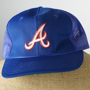 vintage atlanta braves snapback hat